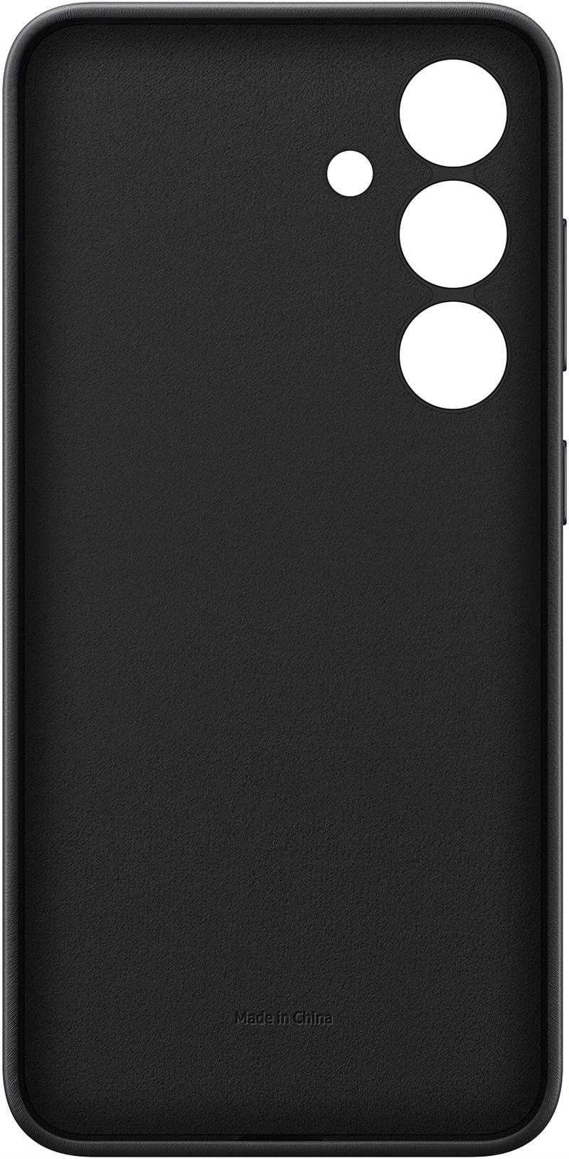 Samsung Vegan Leather Case mobiele telefoon behuizingen 15,8 cm (6.2"") Hoes Zwart