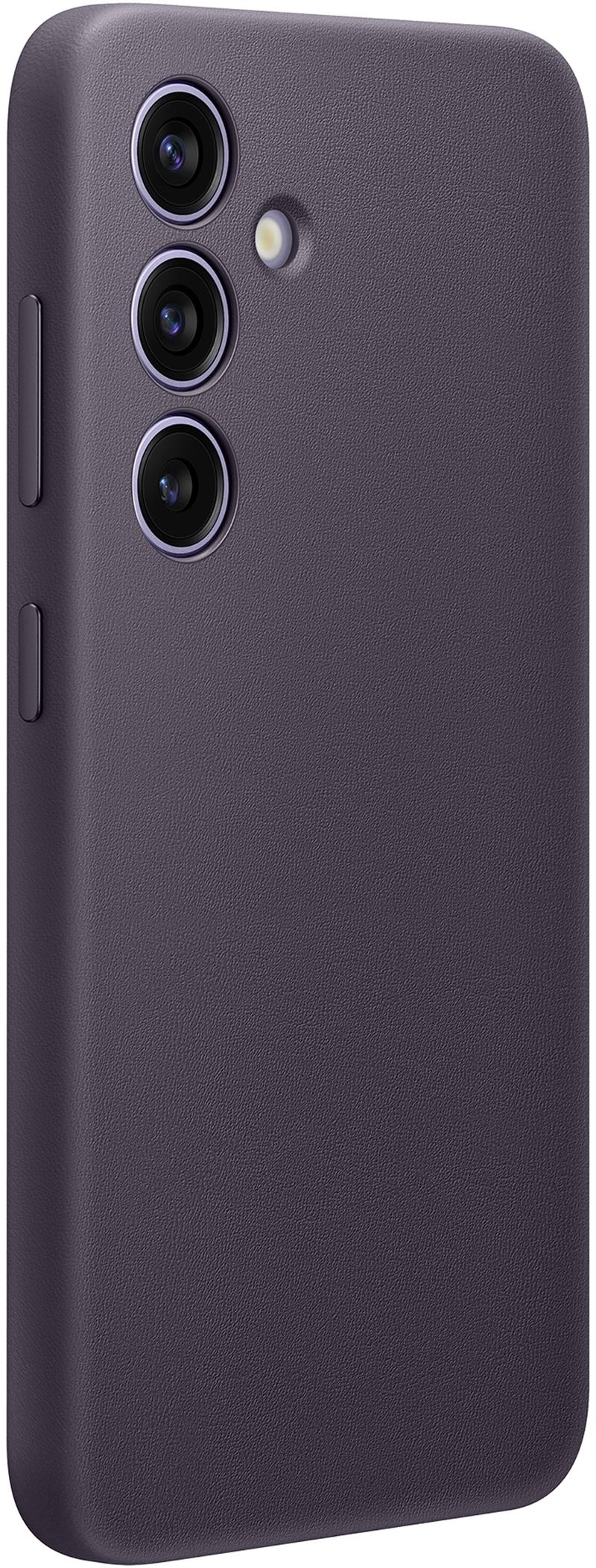 Samsung Vegan Leather Case mobiele telefoon behuizingen 15,8 cm (6.2"") Hoes Violet