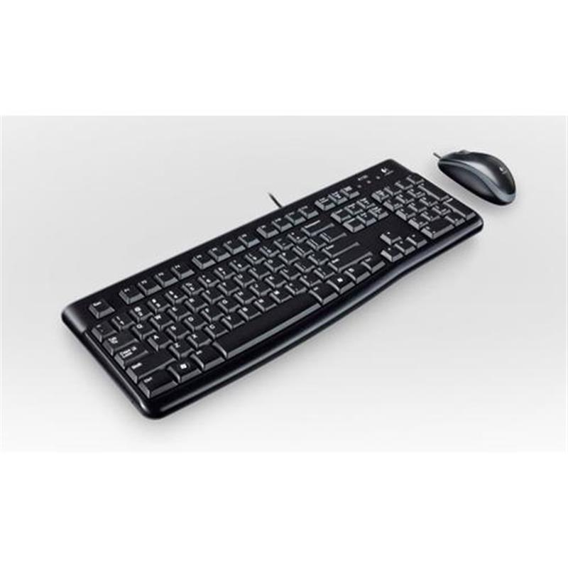 Logitech MK120 toetsenbord USB AZERTY Frans Zwart