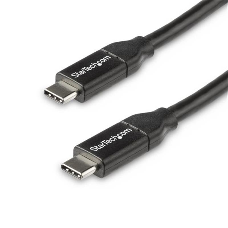 StarTech.com USB-C naar USB-C kabel met 5A/100W Power Delivery M/M 50 cm USB 2.0 USB-IF certificatie