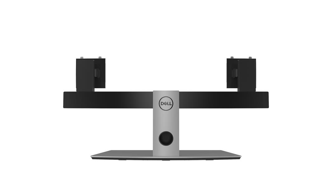 DELL Dual Monitor Stand 68,6 cm (27"") Aluminium, Zwart