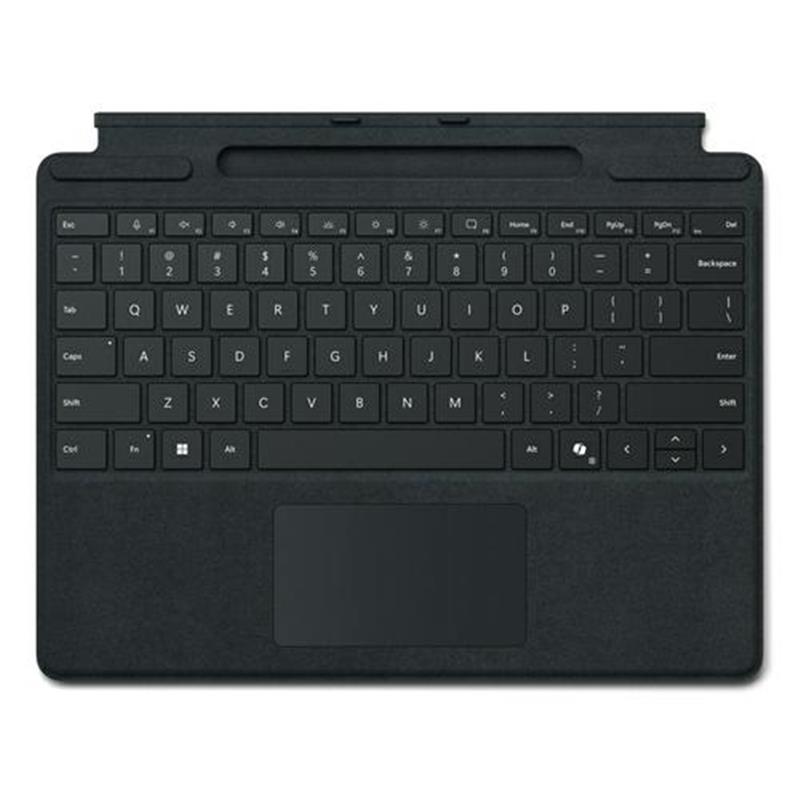 Microsoft Surface Pro Keyboard with pen storage for Business AZERTY Frans Microsoft Cover port Zwart