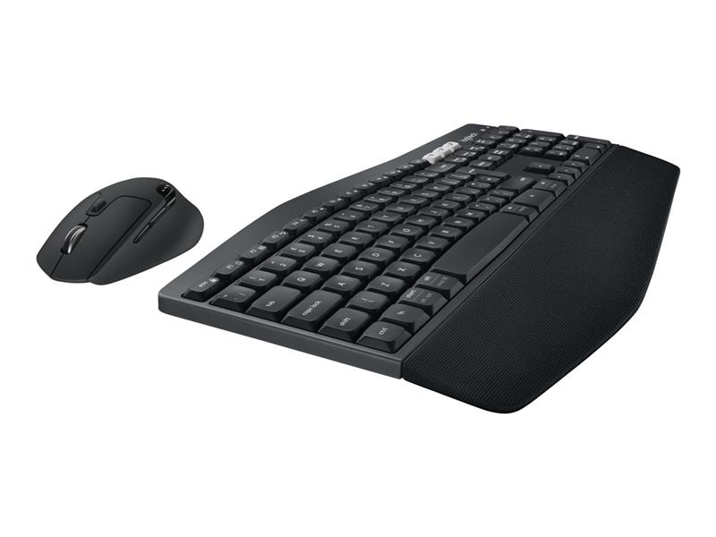 Logitech MK850 toetsenbord RF-draadloos + Bluetooth QWERTZ Zwitsers Zwart