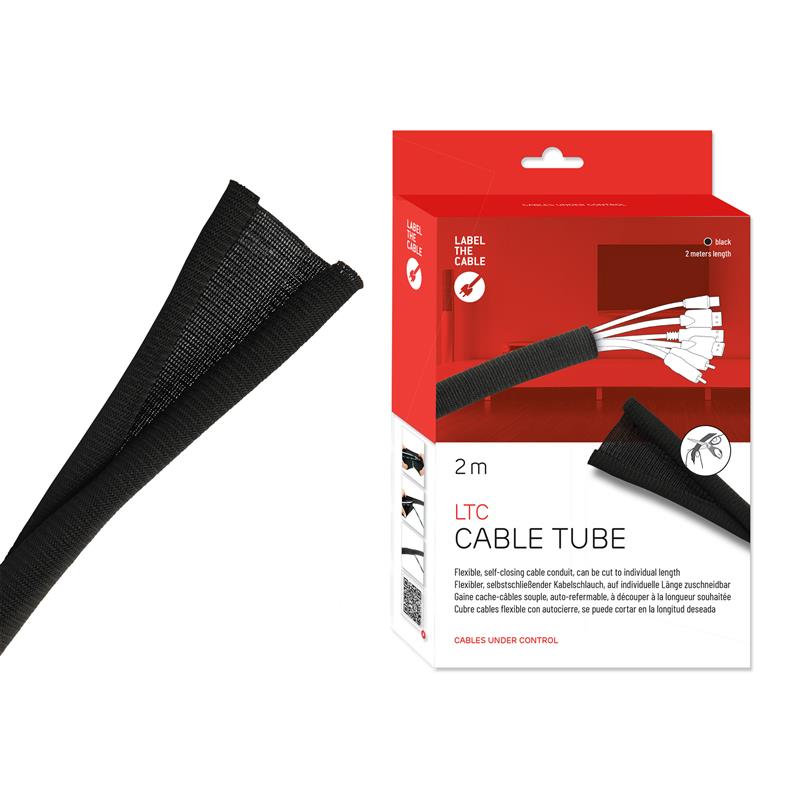 Label-the-Cable Cable Tube LTC 5110 2 meter black