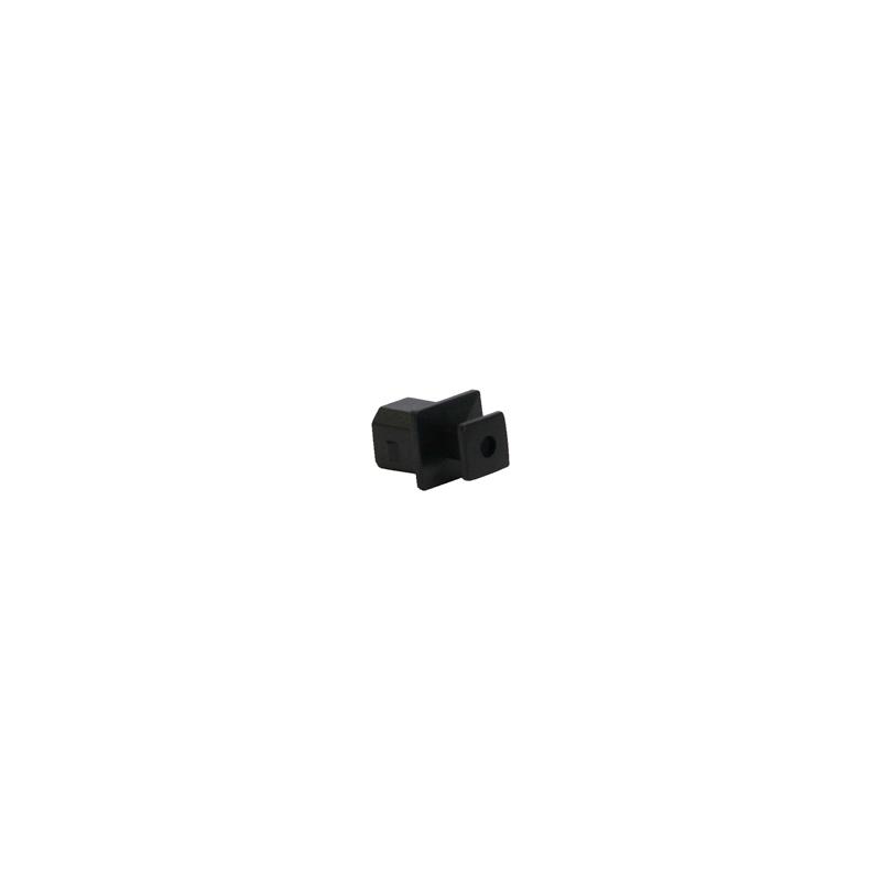 InLine Antistofcover voor USB B socket zwart verpakking 50 stks 