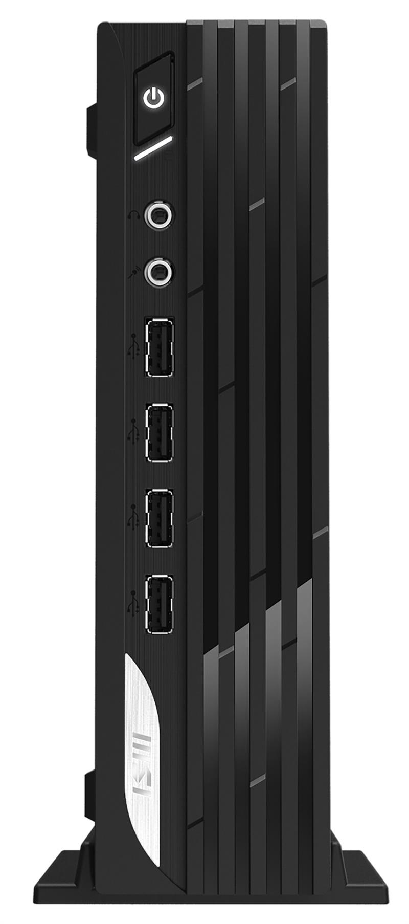 MSI Pro DP21 13M-491EU PCs/werkstation Intel® Core™ i3 i3-13100 8 GB DDR4-SDRAM 256 GB SSD Windows 11 Pro Mini PC Zwart