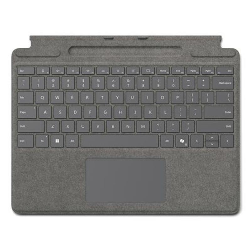 Microsoft Surface Pro Keyboard with pen storage for Business AZERTY Frans Microsoft Cover port Platina