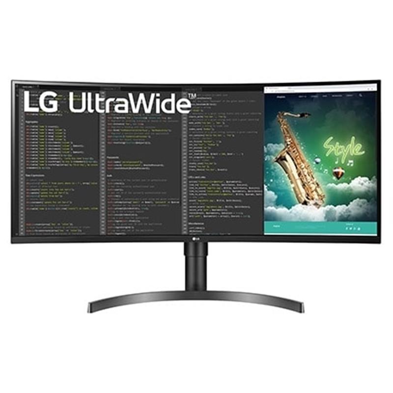 LG 35WN75CP-B.AEU LED display 88,9 cm (35"") 3440 x 1440 Pixels 4K Ultra HD Zwart