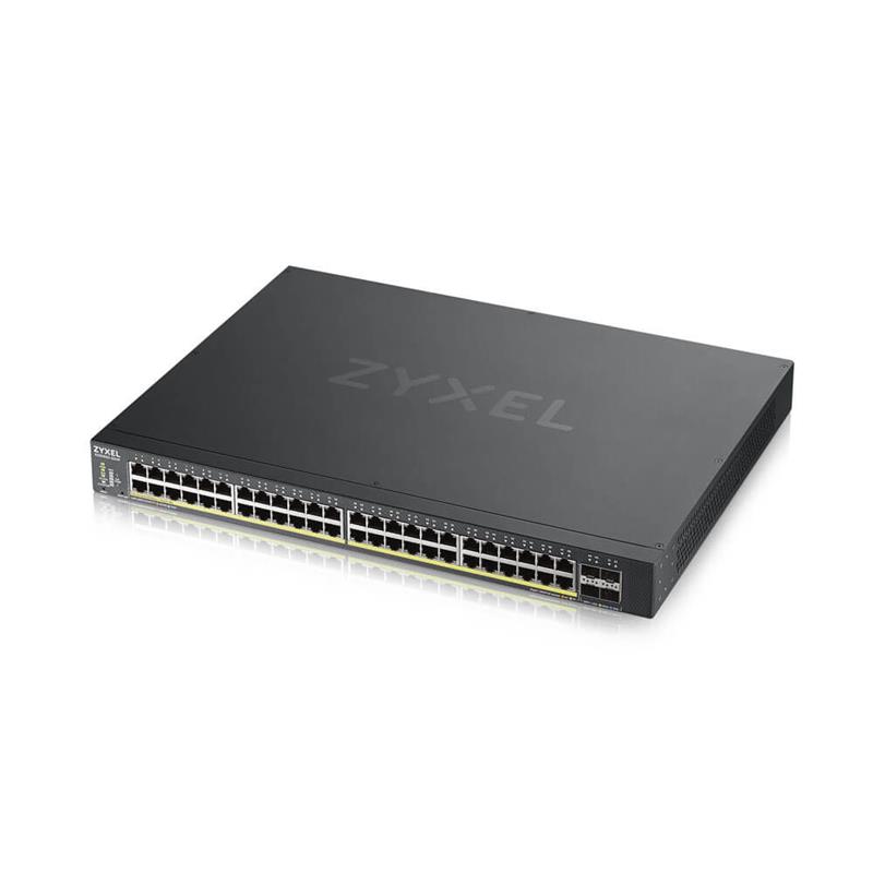 Zyxel XGS1930-52HP Managed L3 Gigabit Ethernet (10/100/1000) Zwart Power over Ethernet (PoE)