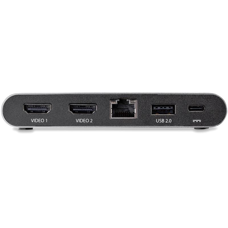 StarTech.com Dual-monitor USB-C 5-in-1 multiport adapter 2 x 4K HDMI 100W PD 3.0