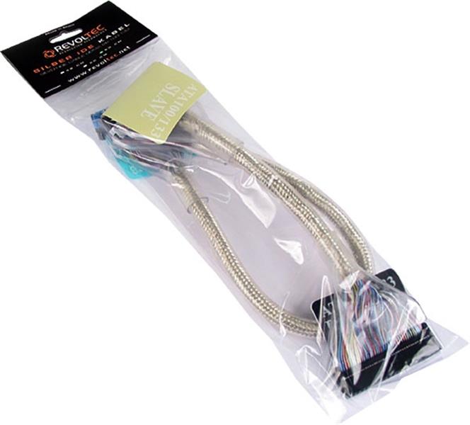 Revoltec rounded IDE cable UDMA133 60 cm kleur zilver *IDE
