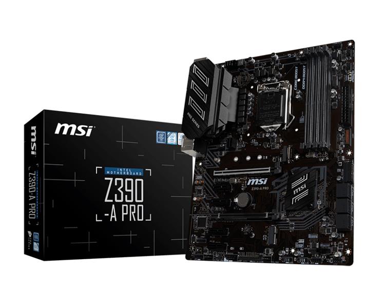 MSI Z390-A PRO moederbord LGA 1151 (Socket H4) ATX Intel Z390