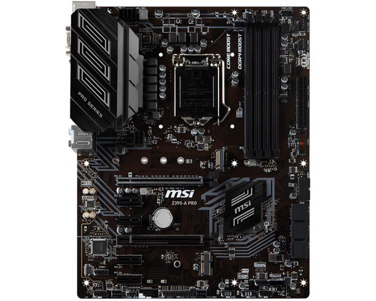 MSI Z390-A PRO moederbord LGA 1151 (Socket H4) ATX Intel Z390