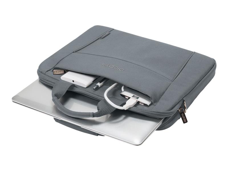 DICOTA Eco Slim Case BASE 13-14 1i Grey