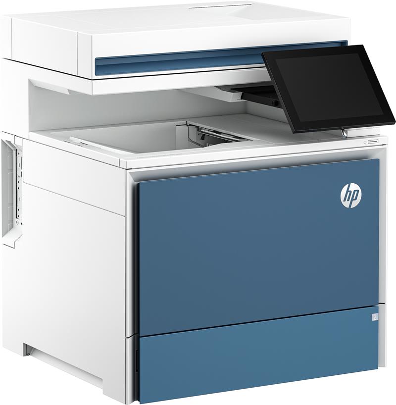 HP LaserJet Color Enterprise MFP 5800dn printer, Afdrukken, kopiëren, scannen, faxen (optie), Automatische documentinvoer; optionele high-capacity lad