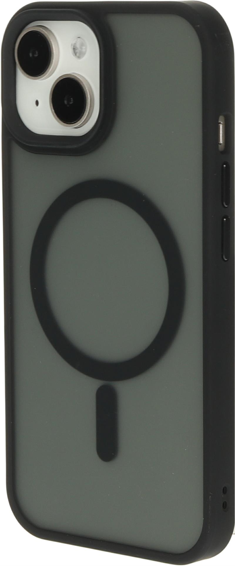 Mobiparts Hardcover Apple iPhone 15 Satin Black (Magsafe Compatible)
