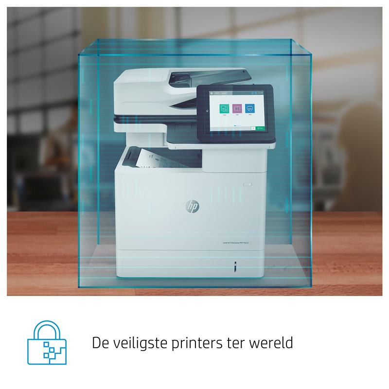HP LaserJet Enterprise MFP M635h, Black and white, Printer voor Printen, kopiëren, scannen en optioneel faxen, Scannen naar e-mail; Dubbelzijdig print