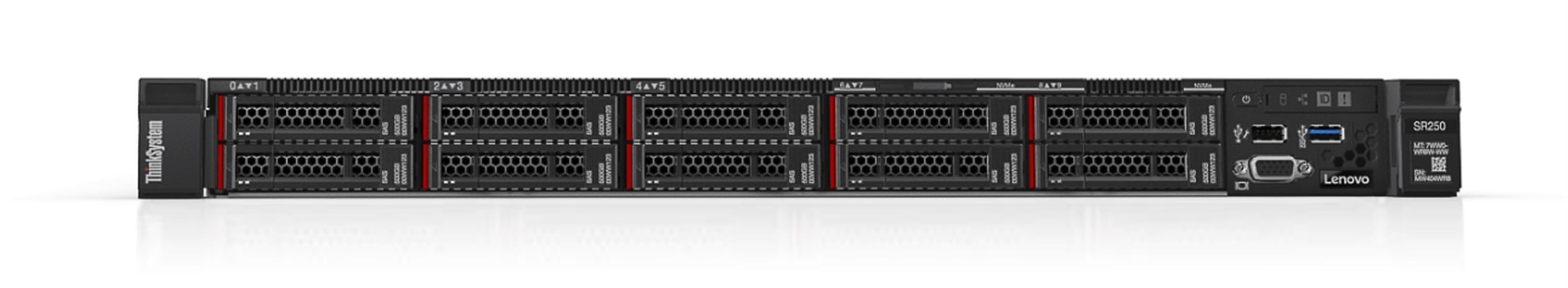Lenovo ThinkSystem SR250 server 3,6 GHz Intel® Xeon® Rack (1U) 450 W