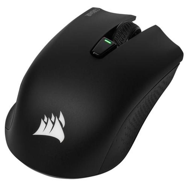 Corsair Harpoon RGB Wireless muis RF draadloos Bluetooth Optisch 10000 DPI Rechtshandig