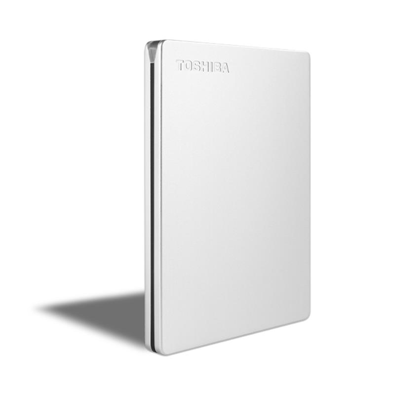 Toshiba Canvio Slim externe harde schijf 2000 GB Zilver