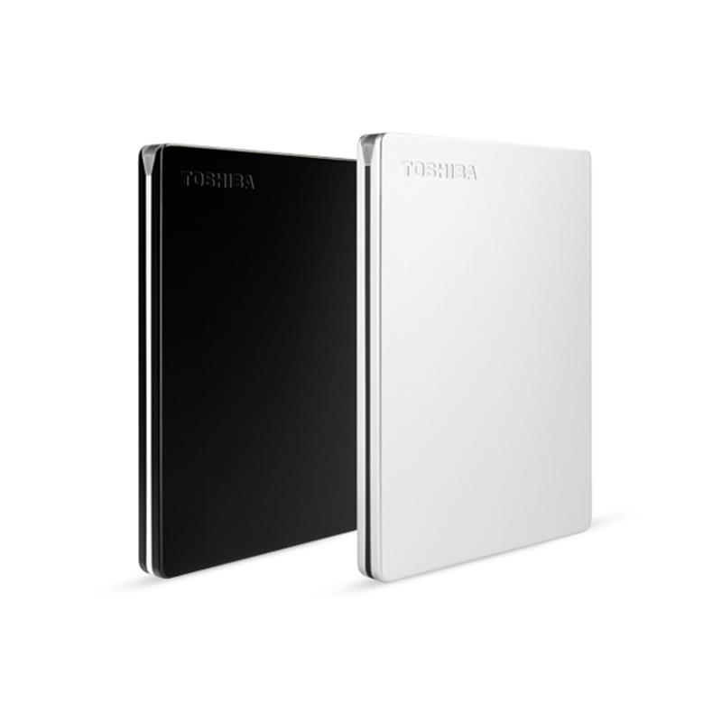 Toshiba Canvio Slim externe harde schijf 2000 GB Zilver