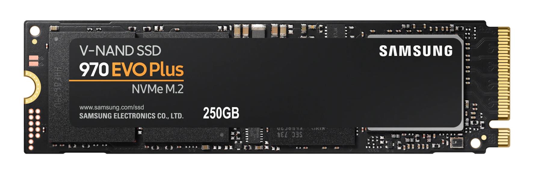 Samsung 970 EVO Plus M.2 250 GB PCI Express 3.0 V-NAND MLC NVMe