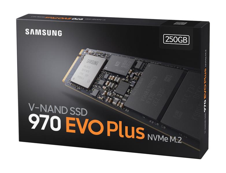 Samsung 970 EVO Plus M.2 250 GB PCI Express 3.0 V-NAND MLC NVMe