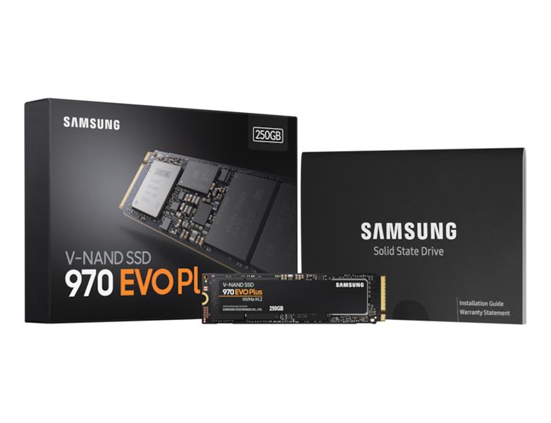 Samsung 970 EVO Plus M.2 250 GB PCI Express 3.0 V-NAND MLC NVMe