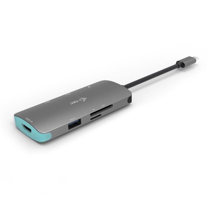 i-tec Metal USB-C Nano dockingstation 4K HDMI + Stroomvoorziening 100 W