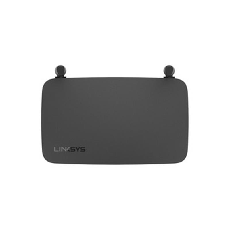 Linksys E5400 draadloze router Dual-band (2.4 GHz / 5 GHz) Gigabit Ethernet Zwart