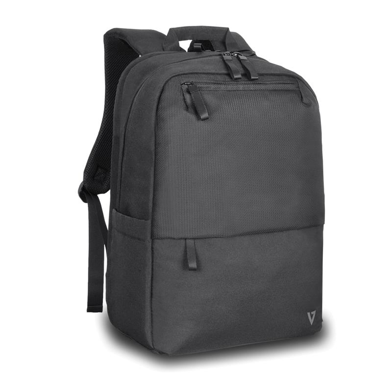 V7 CBP16-ECO2 laptoptas 39,6 cm (15.6"") Rugzak Zwart