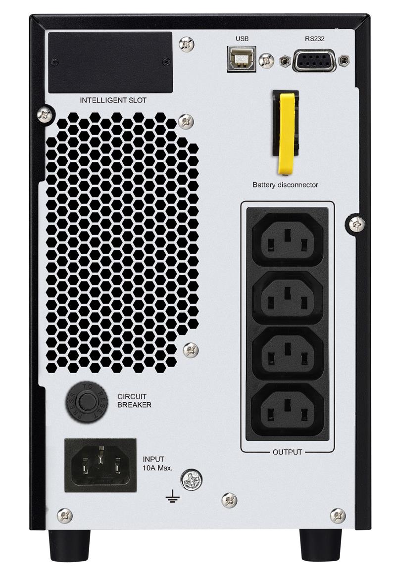 APC Easy-UPS On-Line 2000VA Noodstroomvoeding 4x C13, USB