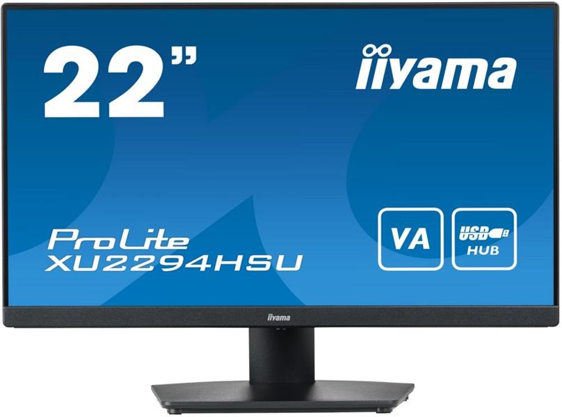 iiyama ProLite XU2294HSU-B2 computer monitor 54,6 cm (21.5"") 1920 x 1080 Pixels Full HD LCD Zwart