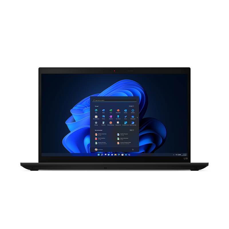 Lenovo ThinkPad L15 Gen 3 (Intel) Intel® Core™ i5 i5-1235U Laptop 39,6 cm (15.6"") Full HD 8 GB DDR4-SDRAM 256 GB SSD Wi-Fi 6 (802.11ax) Windows 11 Pr