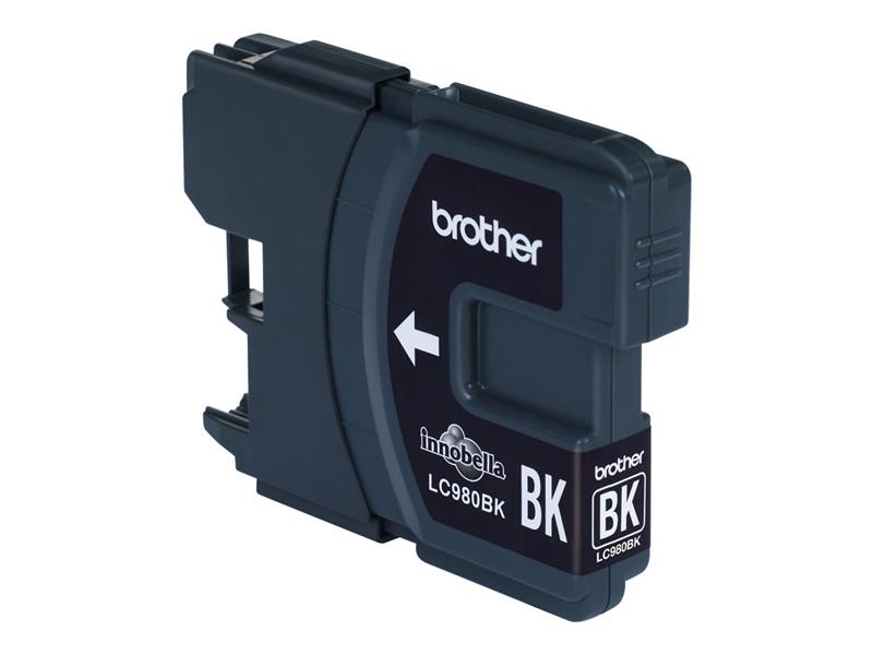 Brother LC-980BK inktcartridge Origineel Zwart 1 stuk(s)