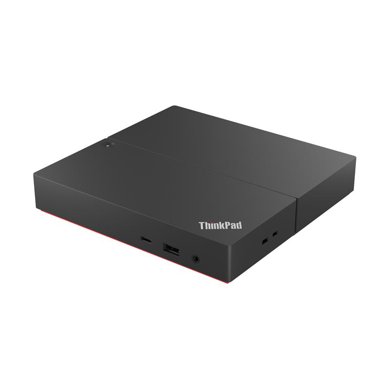 Lenovo ThinkSmart SmartDock Bedraad USB 3.2 Gen 2 (3.1 Gen 2) Type-C Zwart