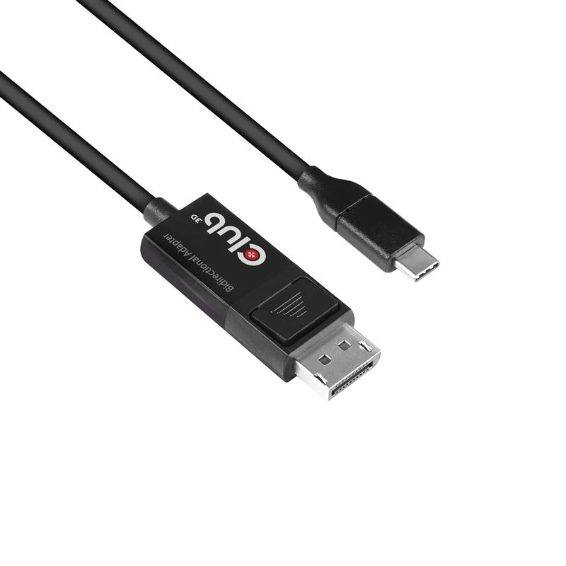 CLUB3D cac-1557 USB C Displayport 1.4 Zwart
