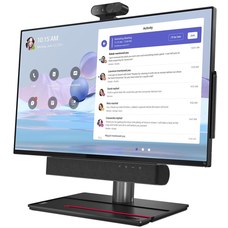 Lenovo ThinkSmart View Plus video conferencing systeem Ethernet LAN Gepersonaliseerde videovergaderingssysteem