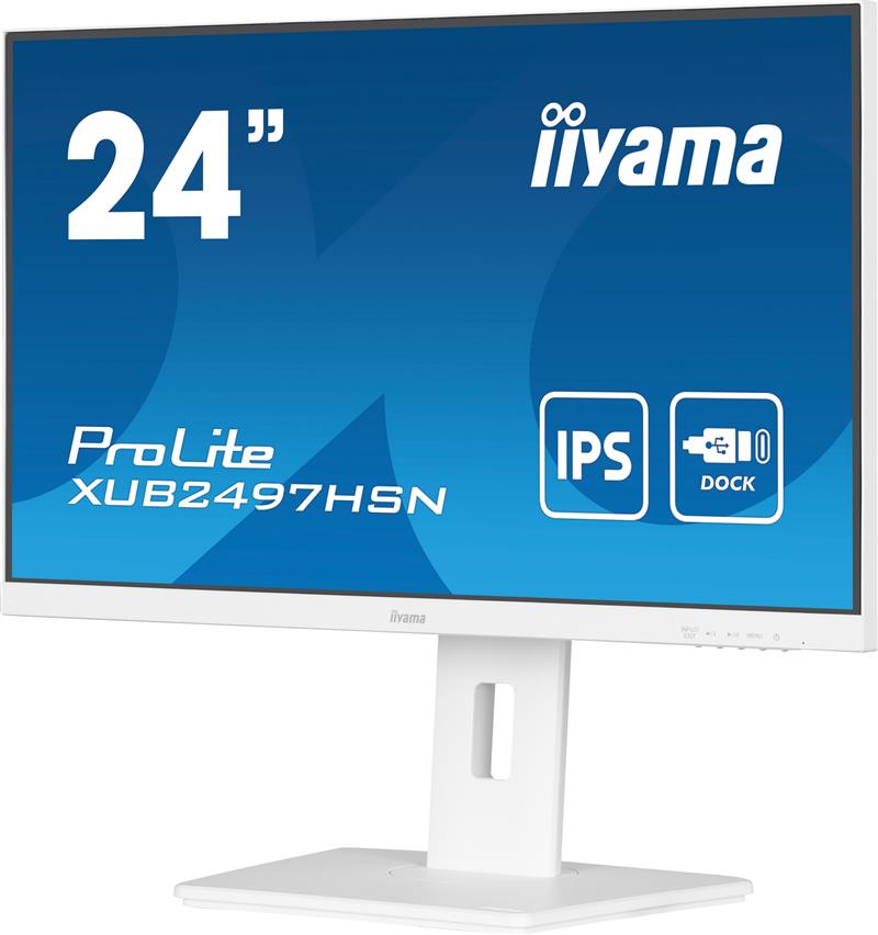 iiyama ProLite XUB2497HSN-W2 computer monitor 60,5 cm (23.8"") 1920 x 1080 Pixels Full HD LED Wit