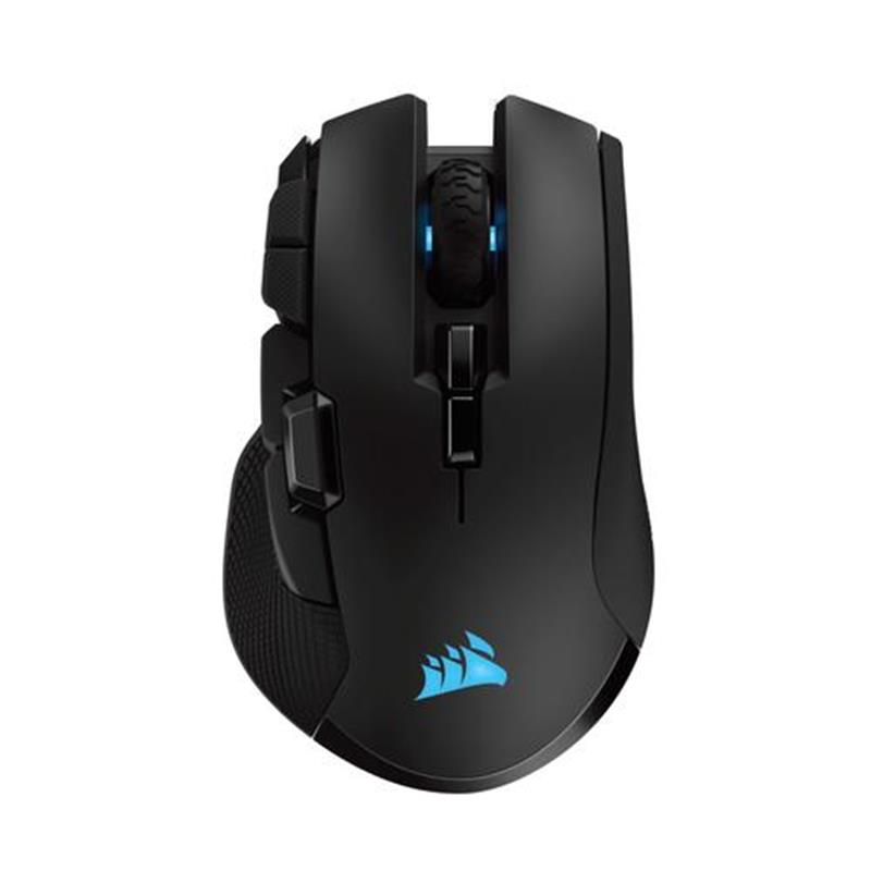 Corsair IRONCLAW RGB muis RF Wireless Bluetooth USB Type-A Optisch 18000 DPI Rechtshandig