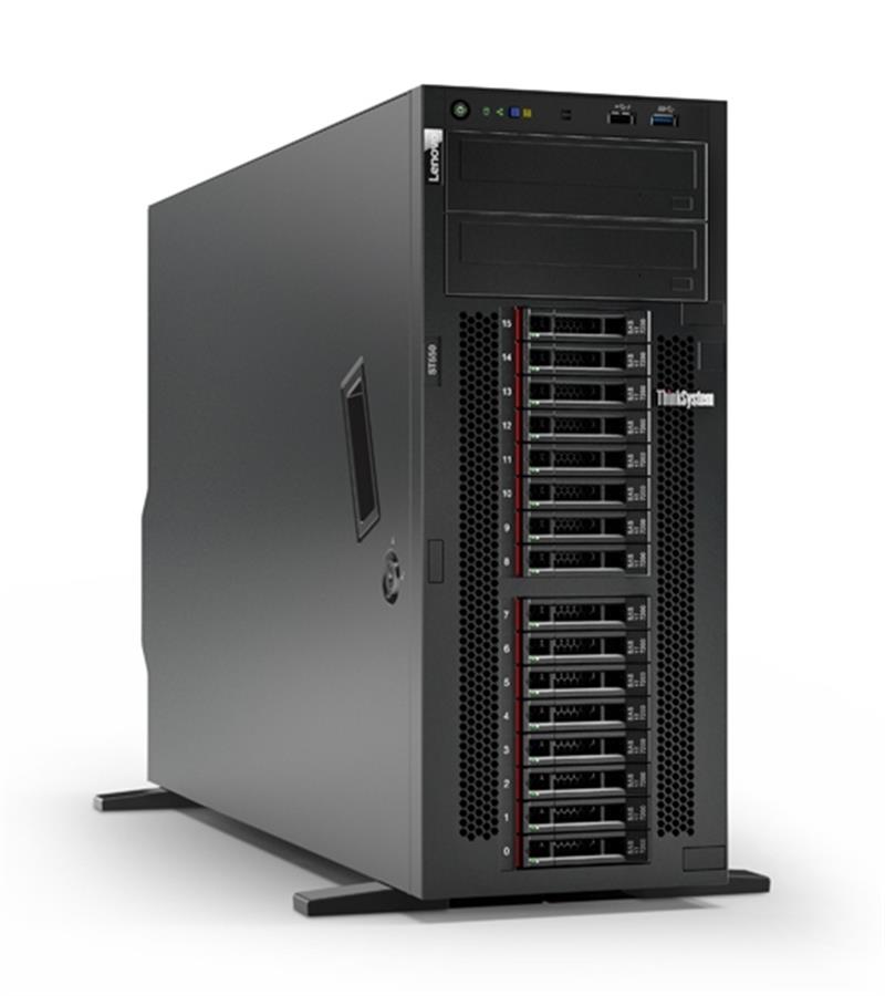 Lenovo ThinkSystem ST550 server Tower Intel® Xeon® Silver 4214 2,2 GHz 16 GB DDR4-SDRAM 550 W