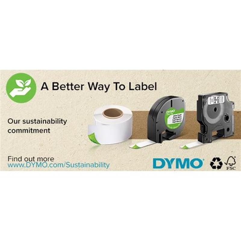 DYMO Value Pack Wit Zelfklevend printerlabel