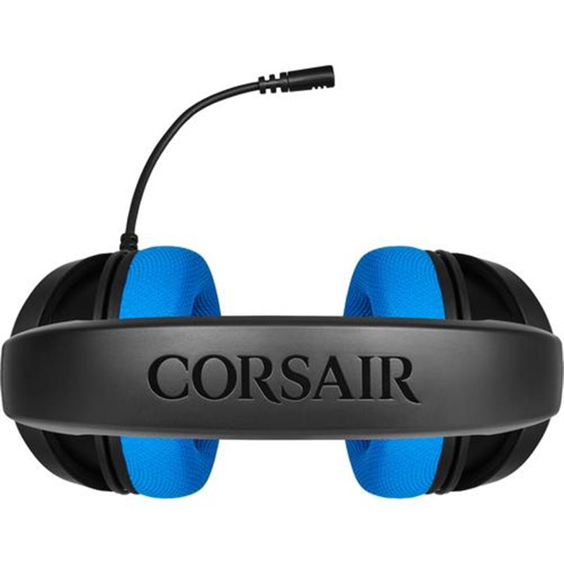 Corsair HS35 Headset Hoofdband Zwart Blauw 3 5mm-connector