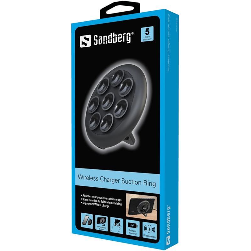 Sandberg Wireless Charger Suction Ring