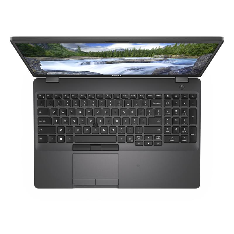 DELL Latitude 5500 Notebook Zwart 39,6 cm (15.6"") 1920 x 1080 Pixels Intel® 8de generatie Core™ i5 8 GB DDR4-SDRAM 256 GB SSD Wi-Fi 5 (802.11ac) Wind