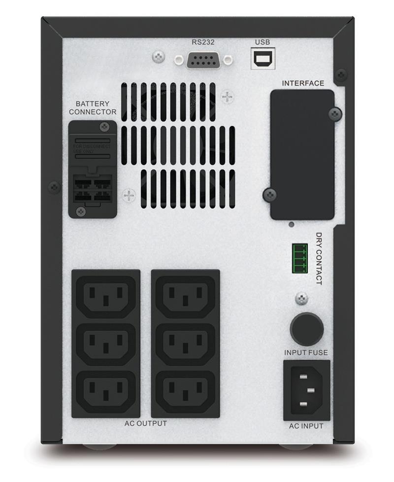 APC SMV750CAI Noodstroomvoeding - 6x C13, USB, 750VA