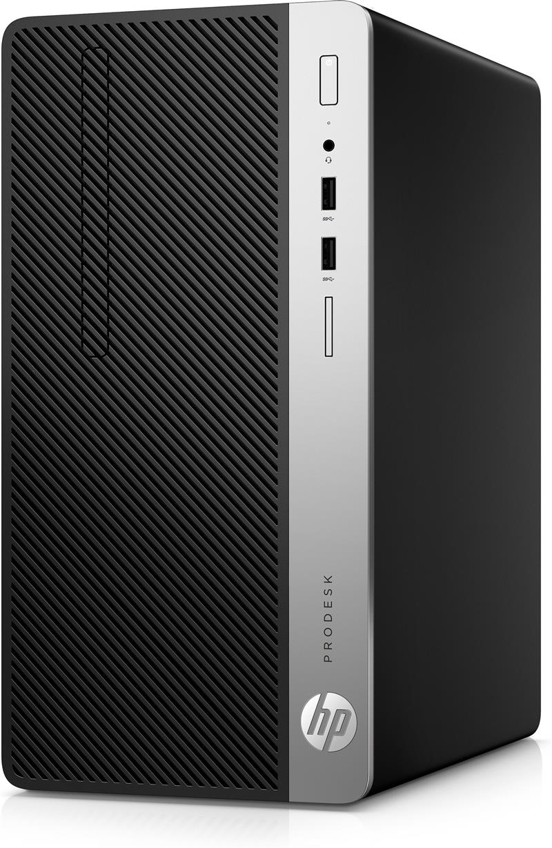 HP ProDesk 400 G6 Intel® 9ste generatie Core™ i7 i7-9700 8 GB DDR4-SDRAM 256 GB SSD Zwart Micro Tower PC