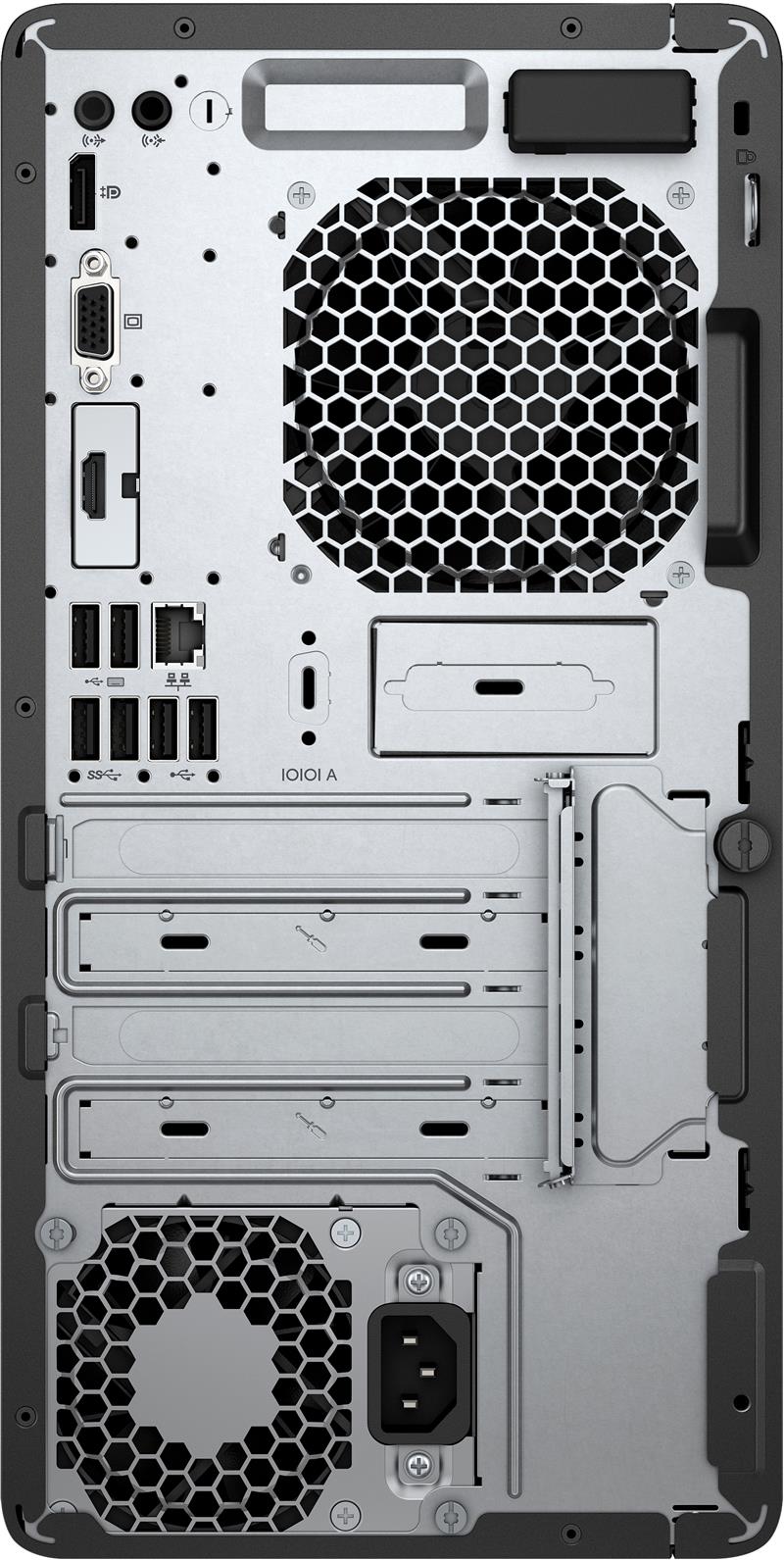 HP ProDesk 400 G6 Intel® 9ste generatie Core™ i7 i7-9700 8 GB DDR4-SDRAM 256 GB SSD Zwart Micro Tower PC