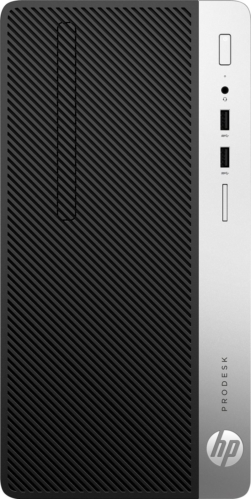 HP ProDesk 400 G6 Intel® 9ste generatie Core™ i7 i7-9700 8 GB DDR4-SDRAM 256 GB SSD Zwart Micro Tower PC