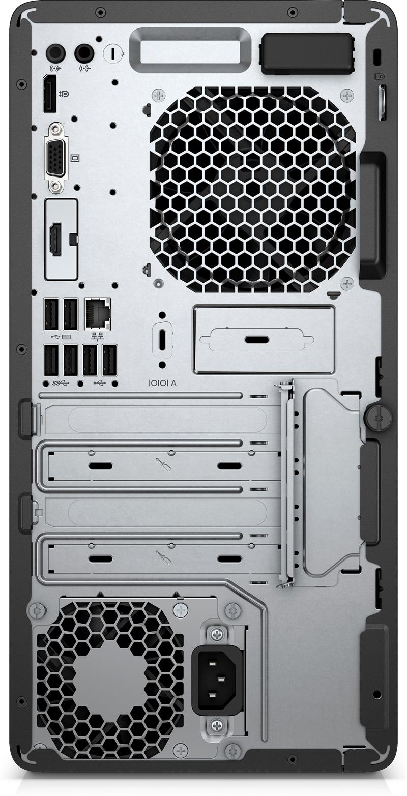 HP ProDesk 400 G6 Intel® 9ste generatie Core™ i7 i7-9700 8 GB DDR4-SDRAM 256 GB SSD Zwart Micro Tower PC